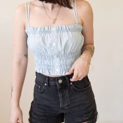 Final Touch Fooling You Cami Crop Top