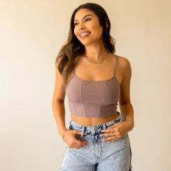 Cotton Candy Tops Ready Now Cami Crop Top