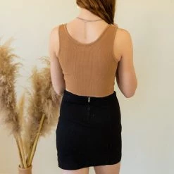 By Together We Want Twist Crop Top