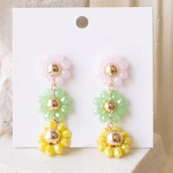Fame Flower Drop Earring