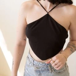 Illa Illa Featured Keep Quiet Asymmetrical Tube Top