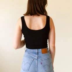 Papermoon A While Sleeveless Crop Top