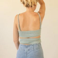 Audrey Next Up Ribbed Cami Top