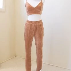 Nectar Clothing Remember When Velour Pants