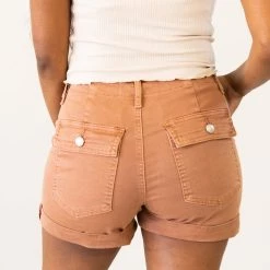 Listicle Featured Stop Me Twill Shorts