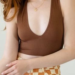 Featured Sleeveless Crop Top By BDG