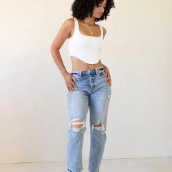 Daze My Addiction High Rise Mom Jeans