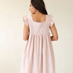 Hyfive Featured Back Home Babydoll Dress