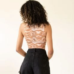 Nectar Clothing Rare Love Swirl Crop Top