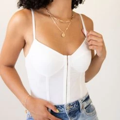 Night Rhythm Corset Bodysuit By Free People Featured