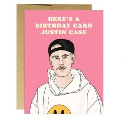 Party Mountian Paper Justin Birthday Card By Party Mountain Paper Co. Home + Lifestyle