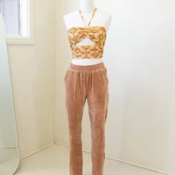 Nectar Clothing Remember When Velour Pants