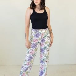 Nectar Clothing New Arrivals Favorite Part Floral Jeans