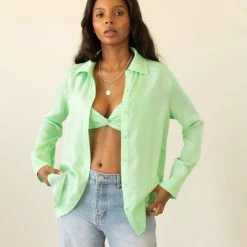 Twin Sister Bring It Dot Print Top Featured