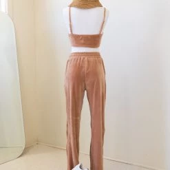 Nectar Clothing Remember When Velour Pants