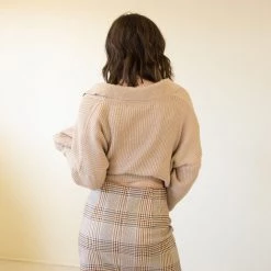 Le Lis Walking Home Plaid Mini Skirt Featured