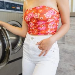 Nectar Clothing Featured Late Night Floral Tube Top