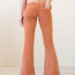 Low Rise Corduroy Flare Pants By BDG