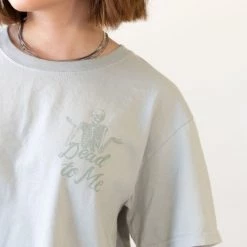 Nectar Dead To Me Graphic Crop Tee Featured