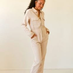 Promesa Featured Just Friends Long Sleeve Jumpsuit By For Good