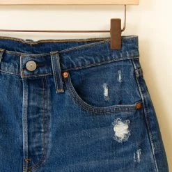 501 Mid Thigh Denim Shorts By Levi's