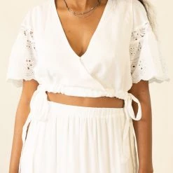 Lalavon Featured Stop Pretending Short Sleeve Crop Top By For Good