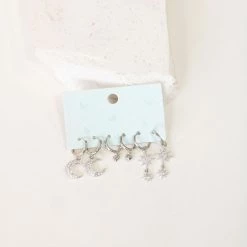 Joia Moon & Stars Earring Set
