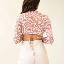 Le Lis One Night Long Sleeve Crop Top Featured