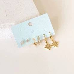 Joia Starbust Earring Set Accessories