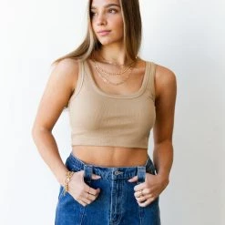 Nectar Clothing Keep It Crop Top Tops