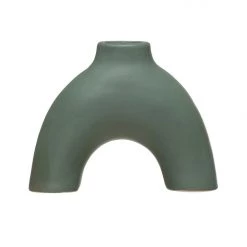 Creative Co-op Home + Lifestyle Terracotta Arched Vase