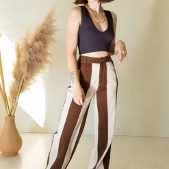 Bailey Rose Listen Up Striped Pants Featured