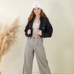 Cotton Candy Hanging Around Plaid Pants Featured