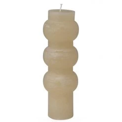 Creative Co-op Home + Lifestyle Unscented Totem Pillar Candle