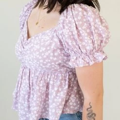Graceful Floral Top By For Good