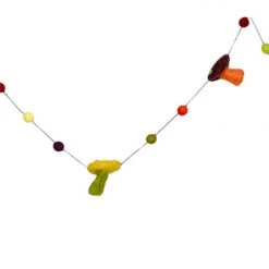 Giftsland Felt Mushroom Garland Home + Lifestyle