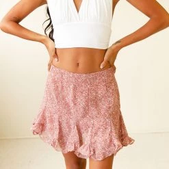 Dress Forum Missing You Floral Mini Skort Featured
