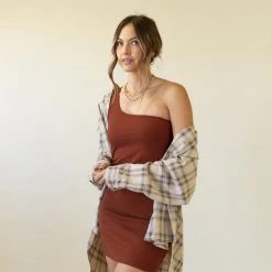 Dress Forum Better Days One Shoulder Dress Featured
