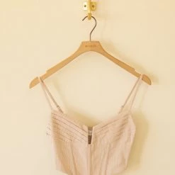 In The Beginning Love This Corset Crop Top