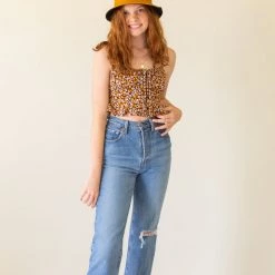 Audrey Leave Before Floral Cami Top