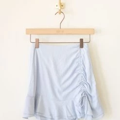 Nectar Clothing Featured Take It Ruched Mini Skirt