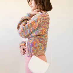 Street Level Oval Crossbody Purse