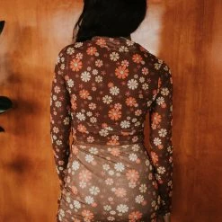 Nectar Clothing Featured All Day Sheer Floral Top