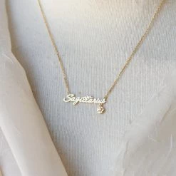 Nectar Clothing Horoscope Necklaces