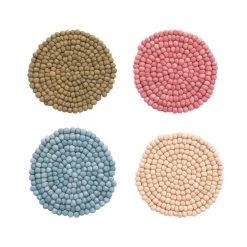 Creative Co-op Home + Lifestyle Wool Trivet