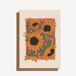 Nectar Clothing Sunflower Greeting Card Home + Lifestyle