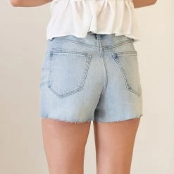 Nectar Clothing High Rise Mom Shorts By Nectar Premium Denim Featured