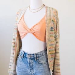 My Dreams Rainbow Knit Cardigan By For Good