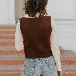 Dreamers Easy Way Argyle Sweater Vest Featured