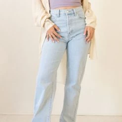 Nectar Clothing Let Go Super High Rise Dad Jeans